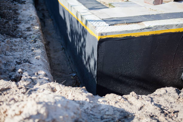 Professional Waterproofing technician working in Orient, OH
